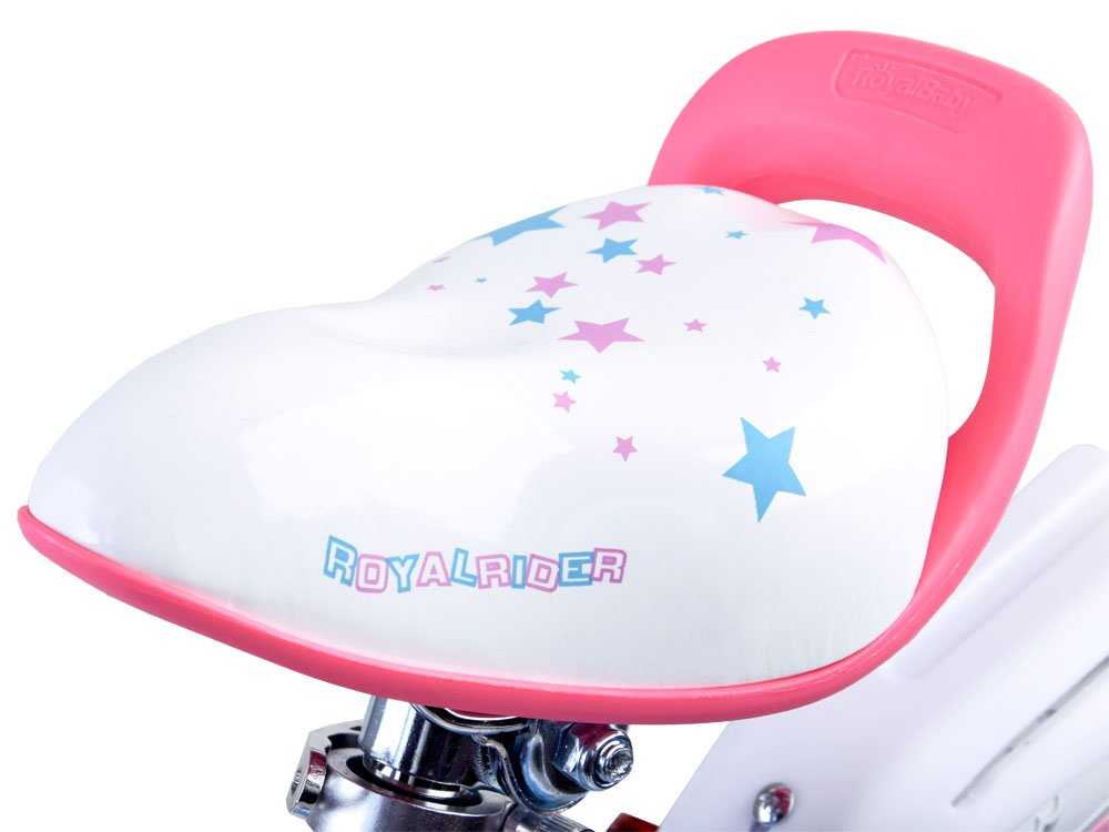 Vaikiškas dviratis Royal Baby Star Girl 12, mėlynas