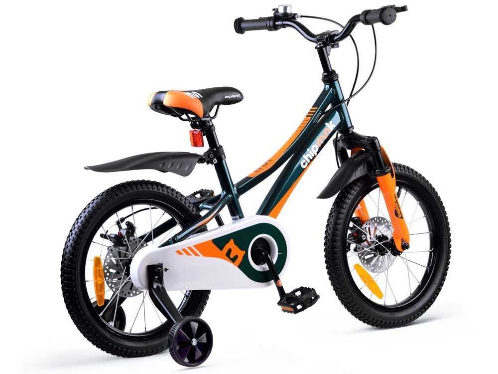 Vaikiškas dviratis Royal Baby Explorer Chipmunk 16, žalias