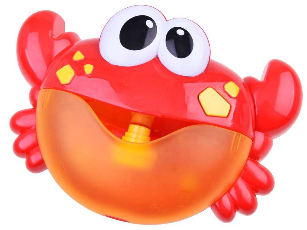 Burbulus leidžiantis vonios žaislas Krabas