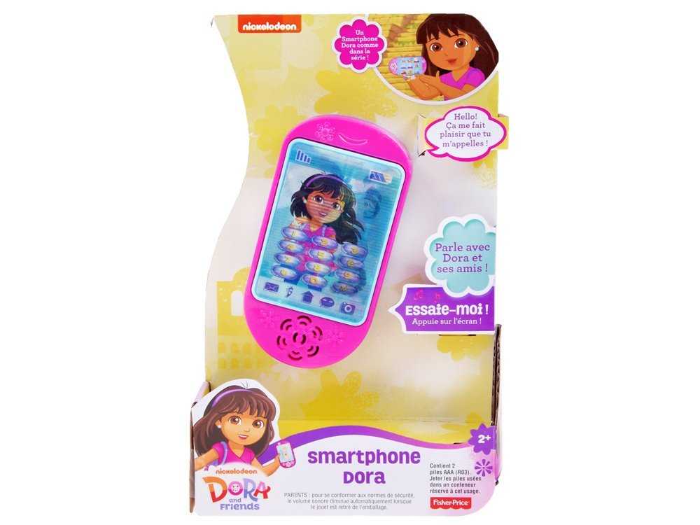 Vaikų išmanusis telefonas lėlytė Dora