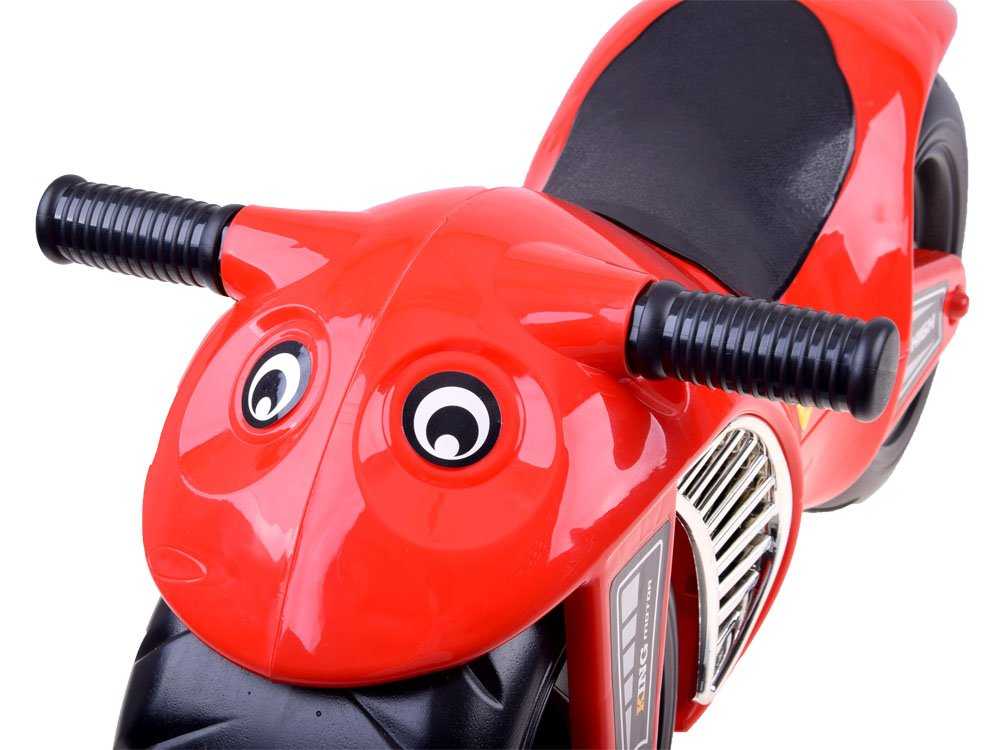 Vaikiškas motociklas, Raudonas