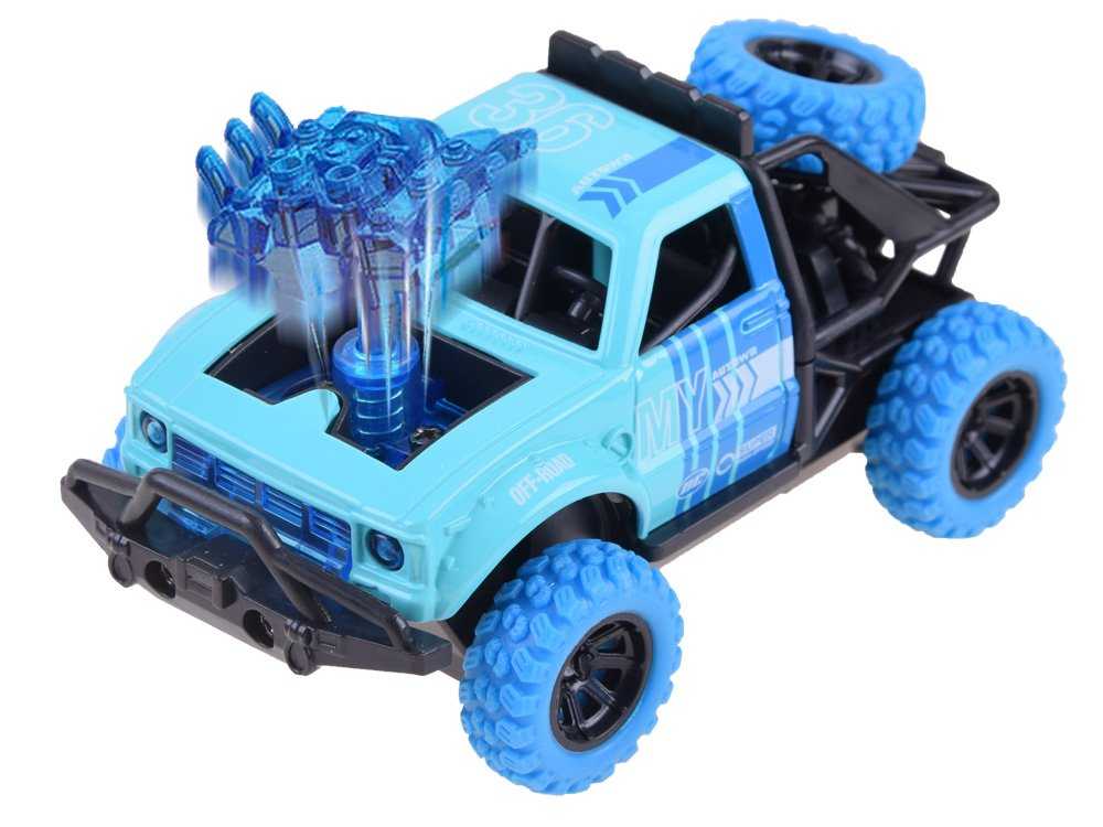 „Auto Predator 4x4“ automobilis, mėlynos spalvos 