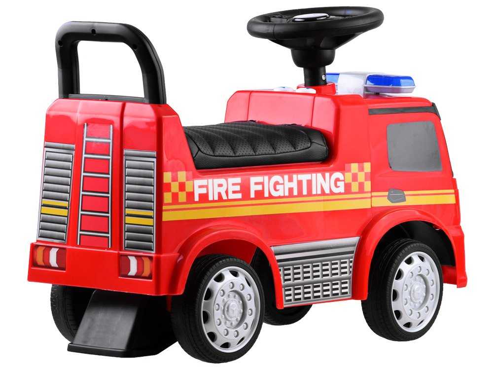 Paspiriama mašinėlė Mercedes Fire Fighting, raudona