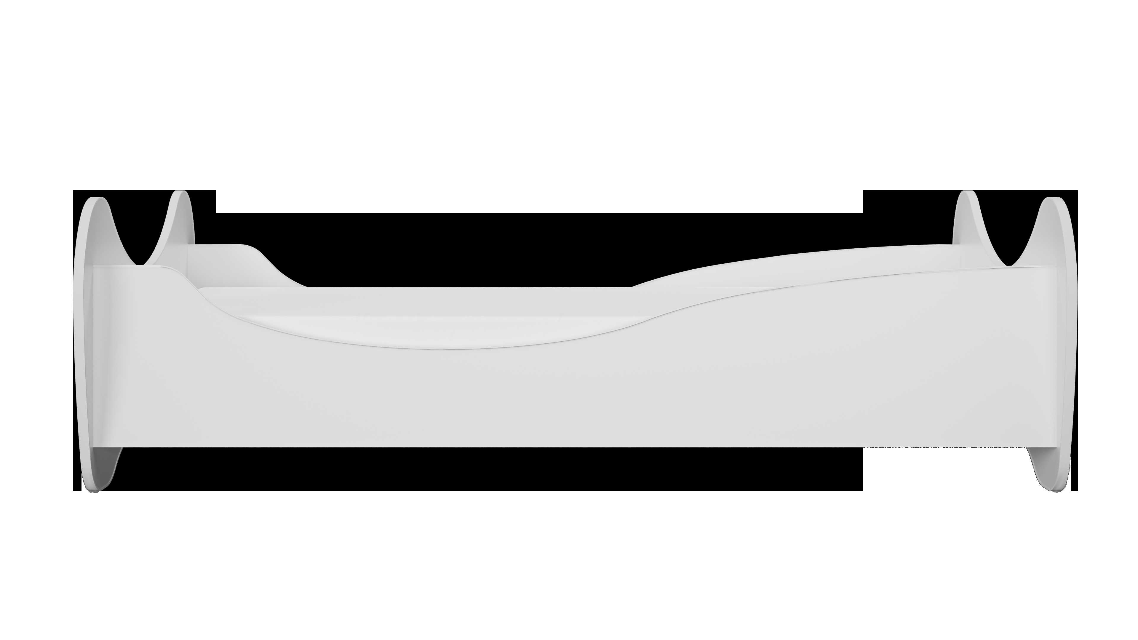 Lova - Lilly, balta, 160x80, su čiužiniu