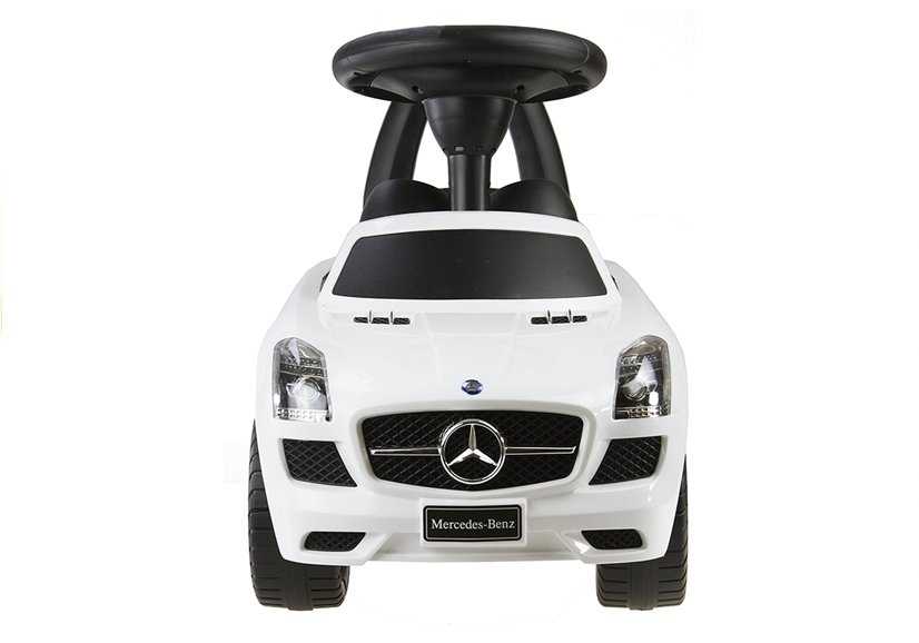 Paspiriamas automobilis Mercedes-Benz SLS AMG, baltas