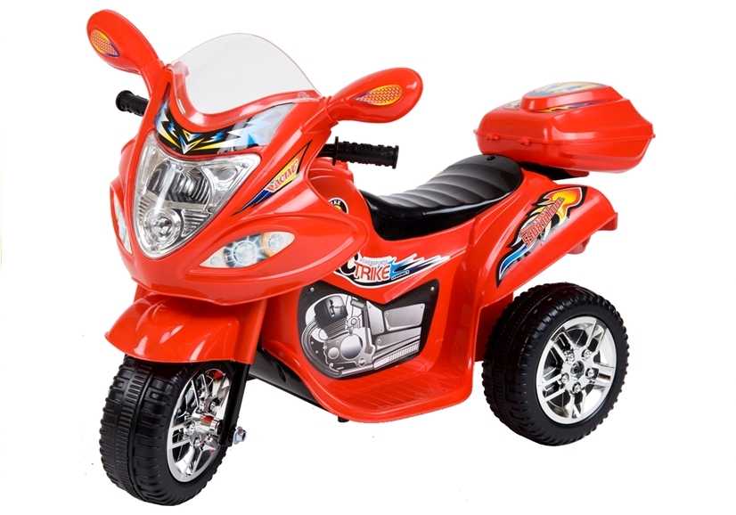 Elektrinis motociklas BJX-88, raudonas