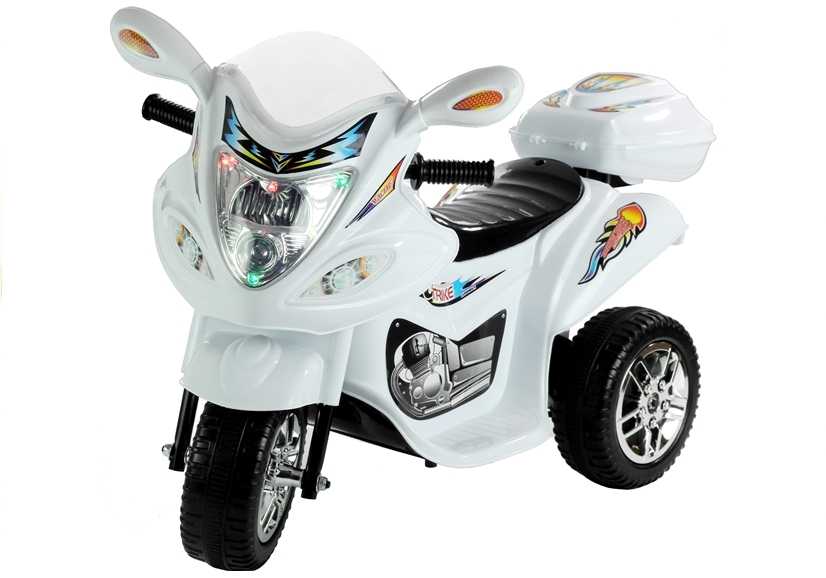 Elektrinis motociklas BJX-88, baltas