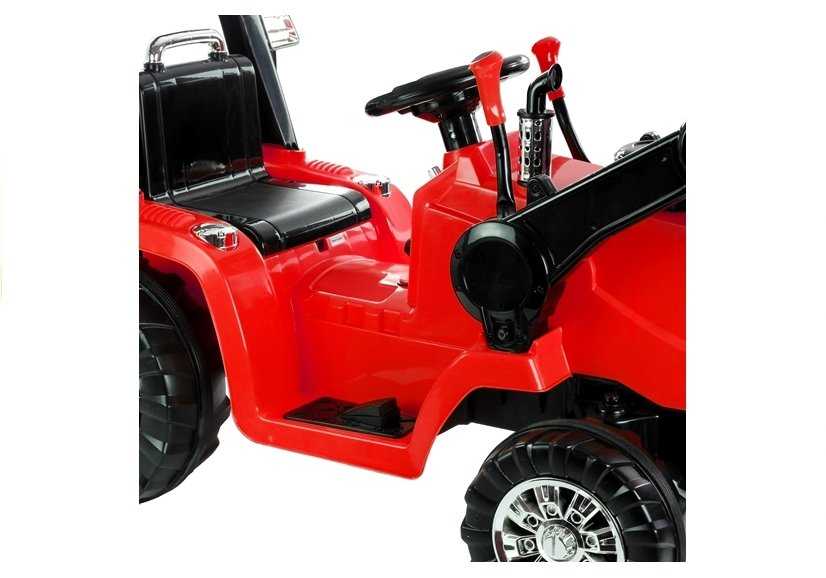 Elektrinis traktorius Zp1005, raudonas