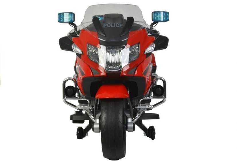 Elektrinis motociklas “BMW R1200”, raudonas