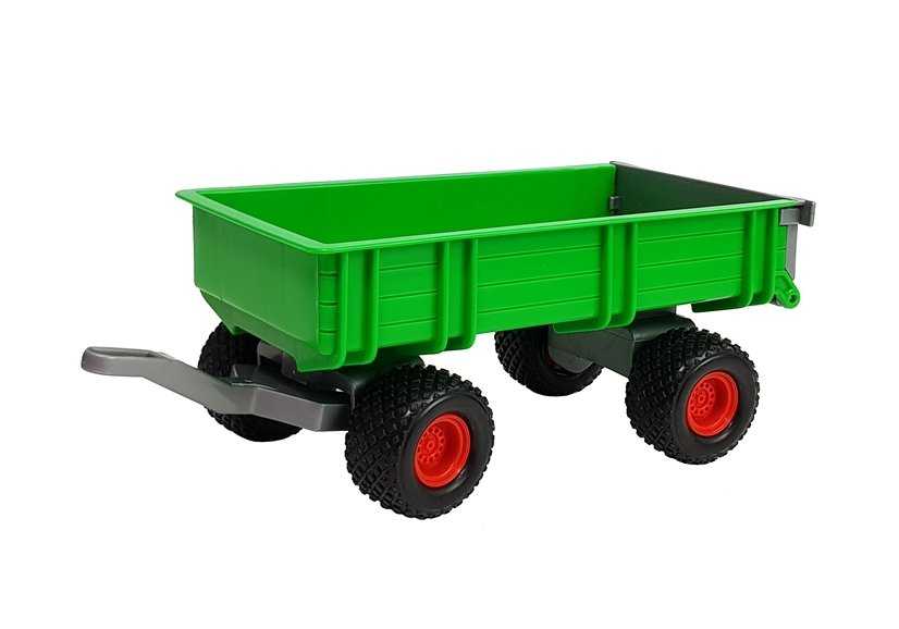 Žalias traktorius su priekaba „POLESIE“, 63cm