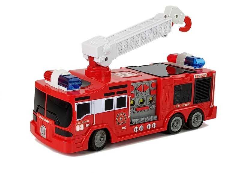 Nuotoliniu būdu valdomas gaisrinės automobilis, 28cm