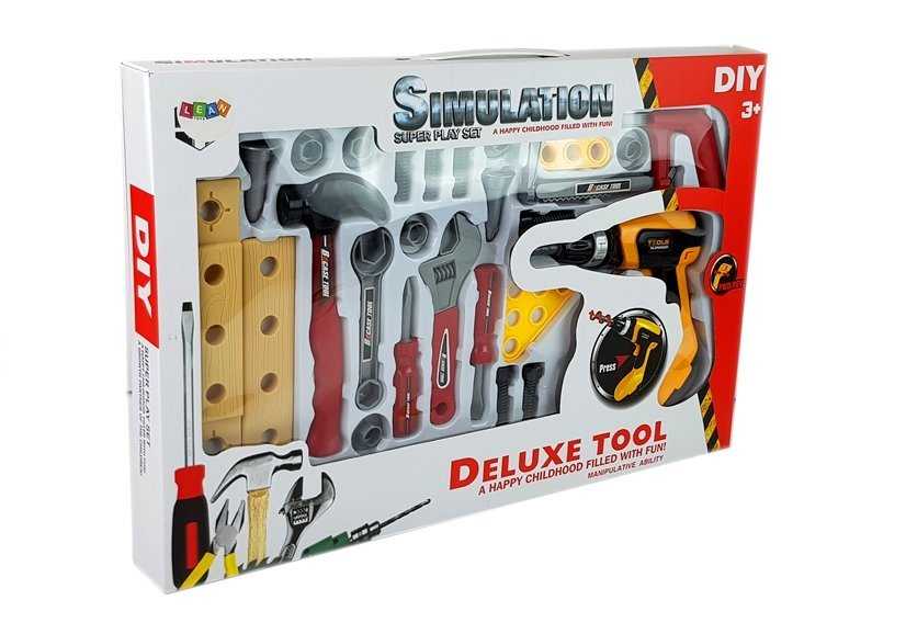 Vaikiškas įrankių rinkinys Deluxe Tool
