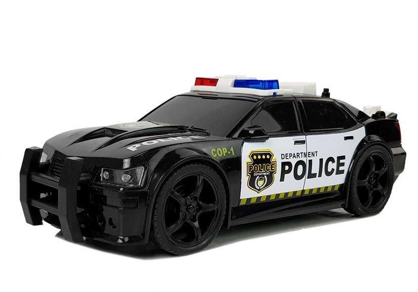 Žaislinis policijos automobilis Department Police, juodas
