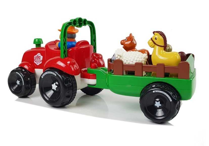 Traktorius su priekaba
