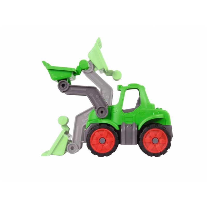 Mini traktoriukas BIG Power Worker, žalias