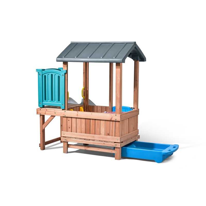 Medinė žaidimų aikštelė - Cottage Slide
