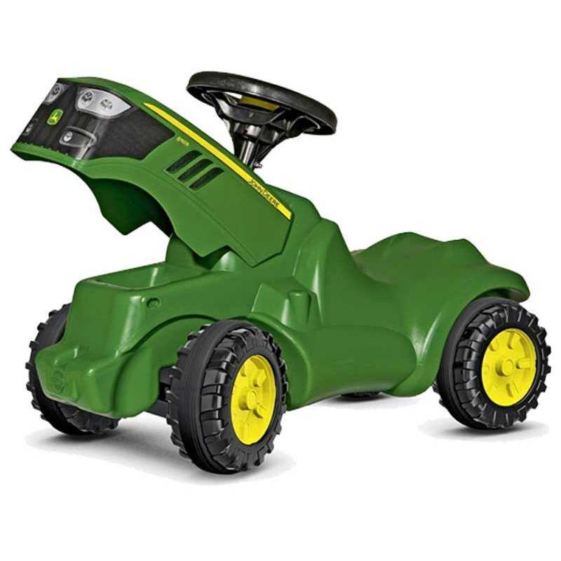 Paspiriamas traktoriukas Rolly Toys, žalias