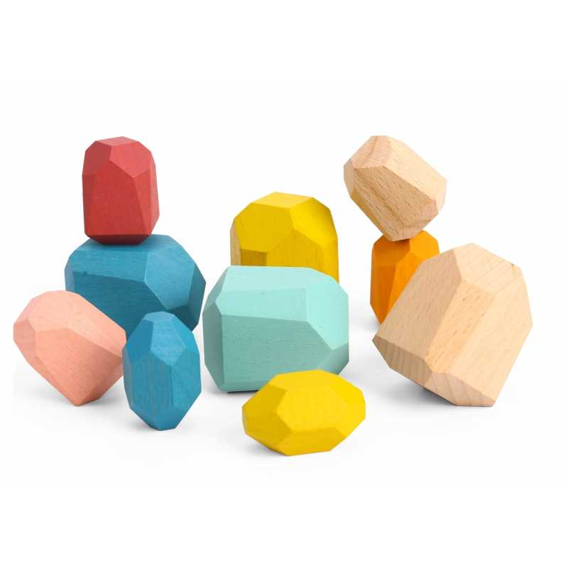 Mediniai balansavimo akmenukai - Tooky Toy