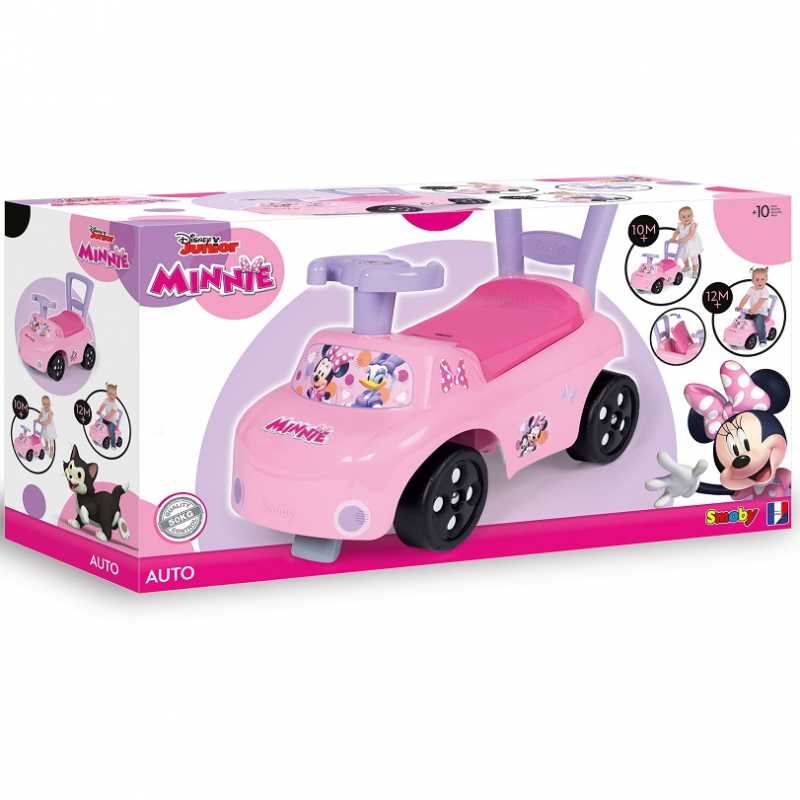 Paspiriamas automobilis - Minnie Mouse, rožinis