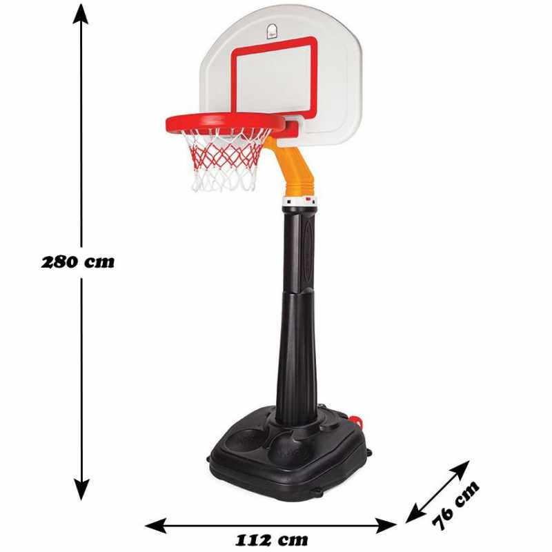 Didelis krepšinio rinkinys - Woopie, 280 cm		