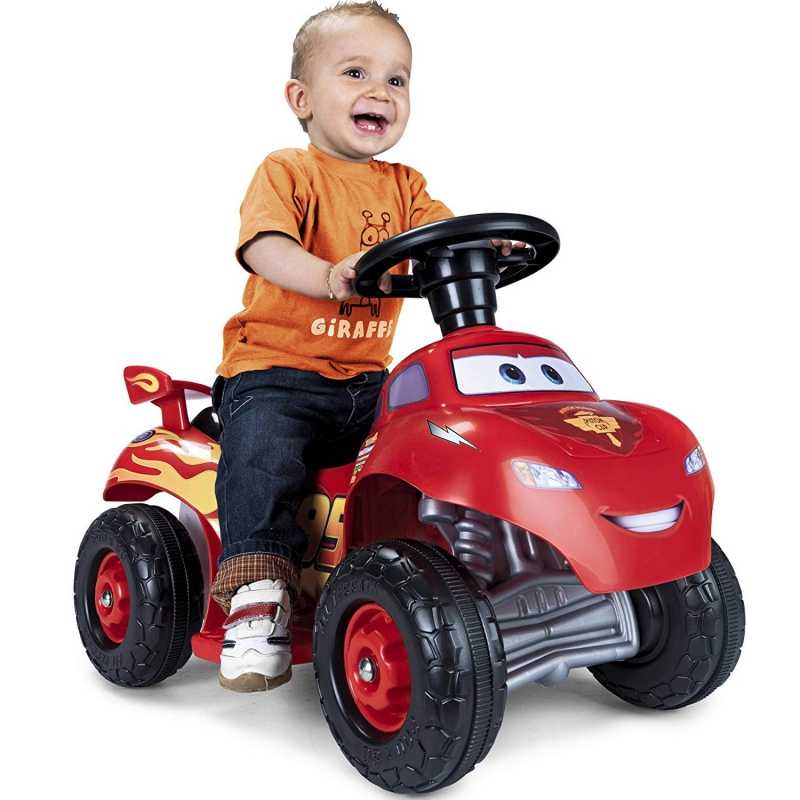 Vaikiškas elektromobilis - Cars ZygZak McQueen, raudonas