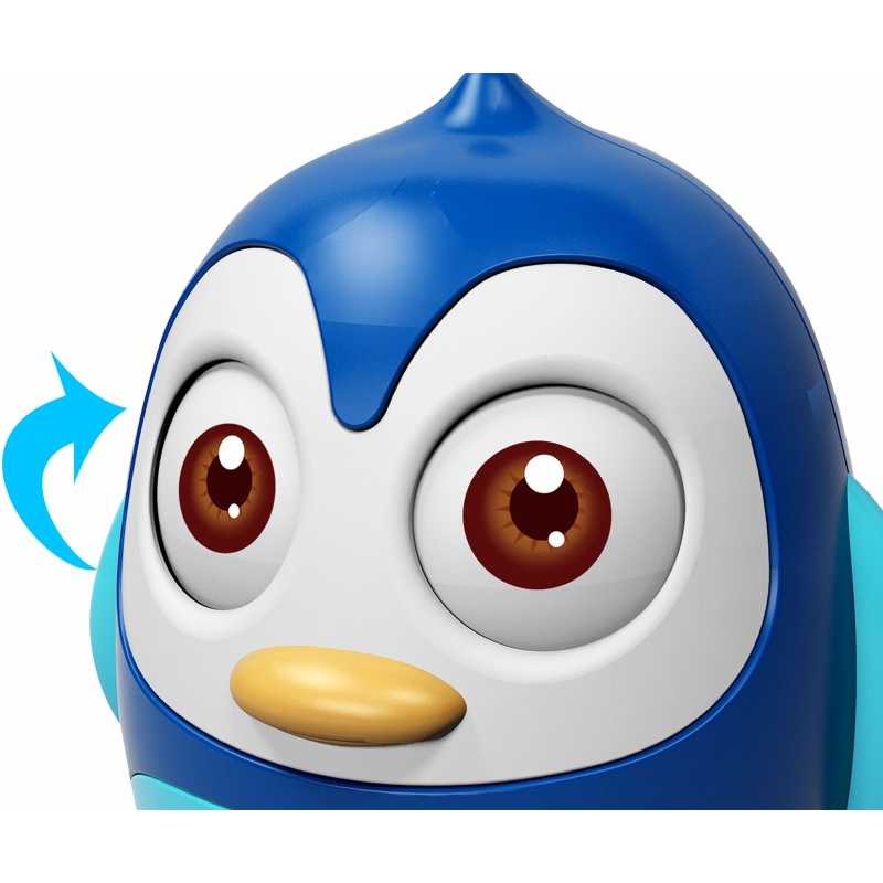 WOOPIE sensorinis pingvinas, mėlynas