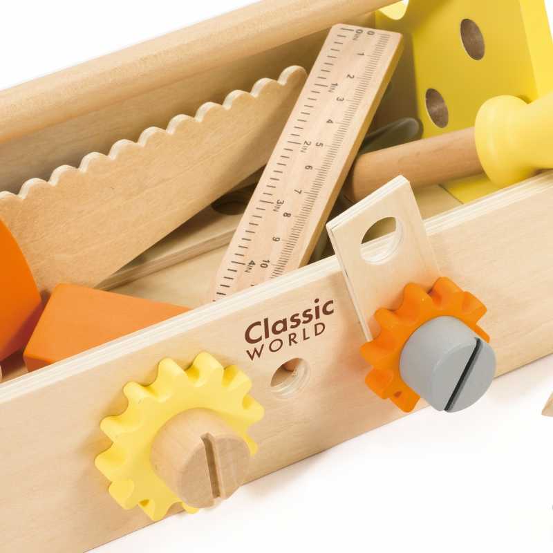 CLASSIC WORLD medinių įrankių rinkinys dėžutėje