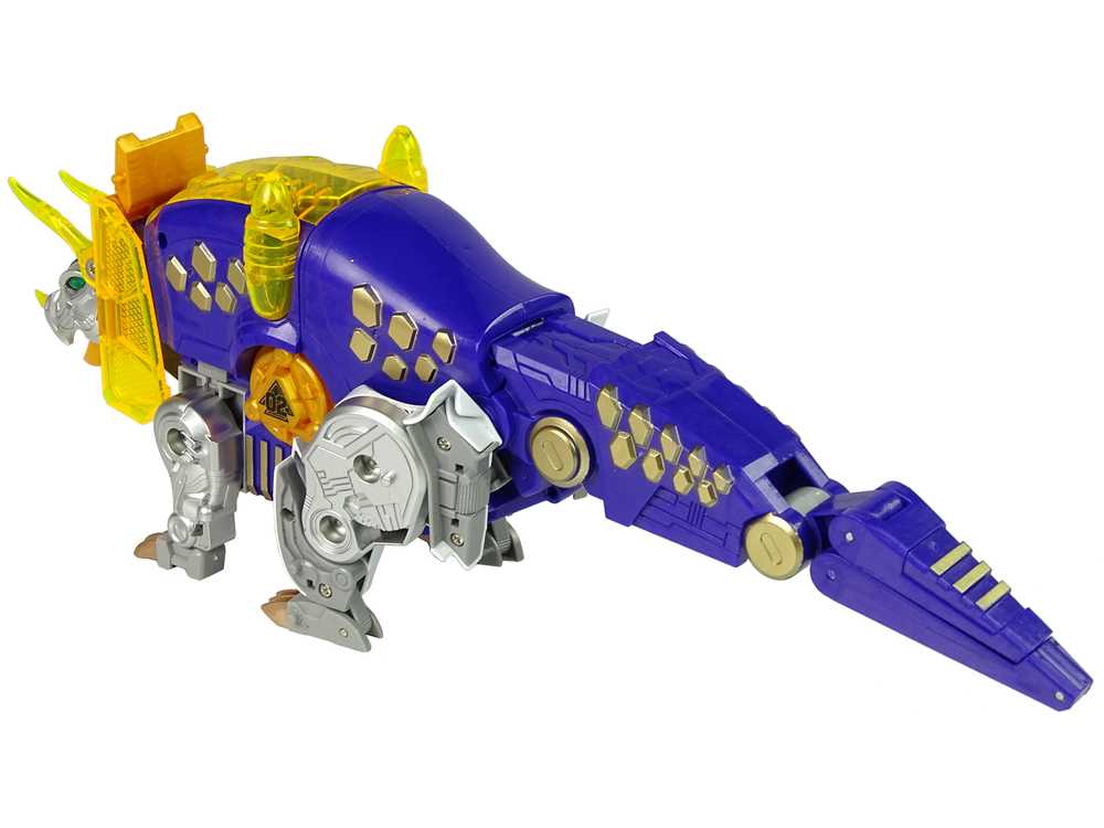 Žaislinis ginklas su taikiniu ir šoviniais - Dinobots, violetinis