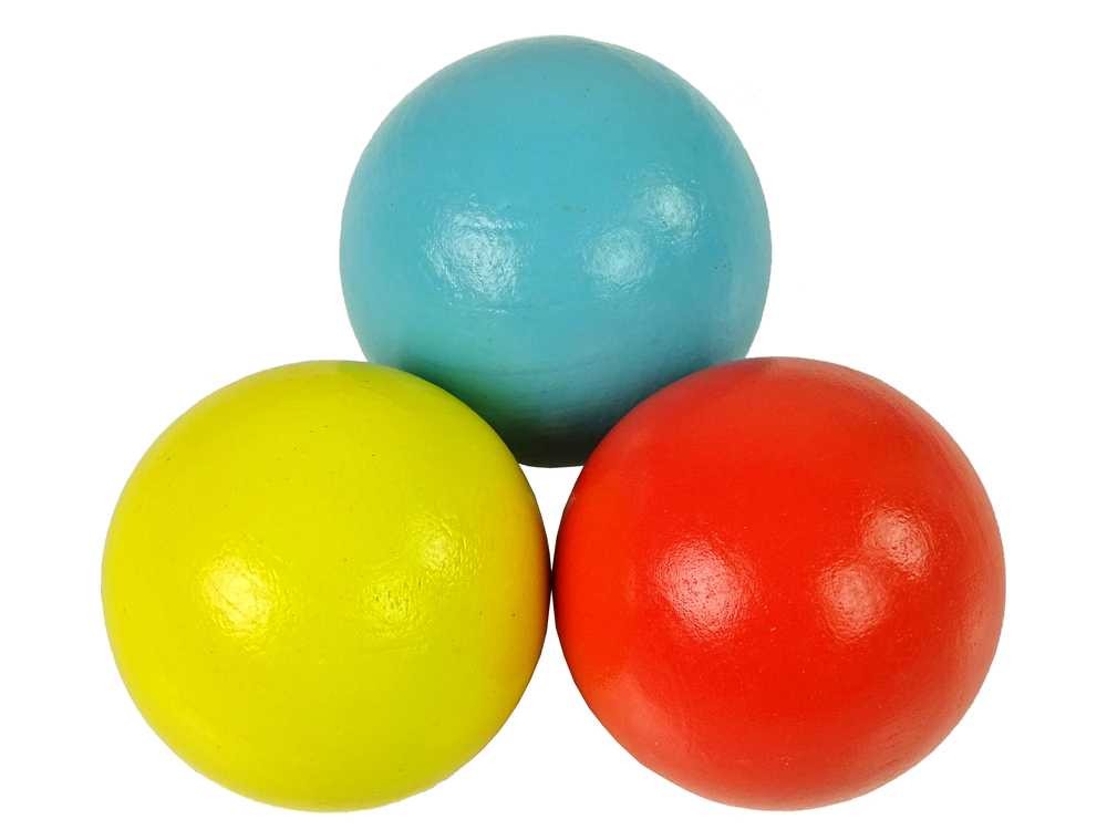 Medinė kamuoliukų trąsa su kamuoliukais