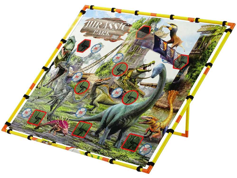Taiklaus mėtymo žaidimas - Dinozaurai