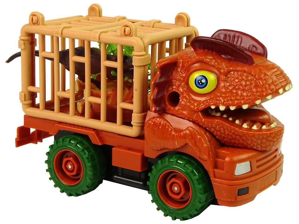 Konstruktorius dinozauro sunkvežimis su priedais