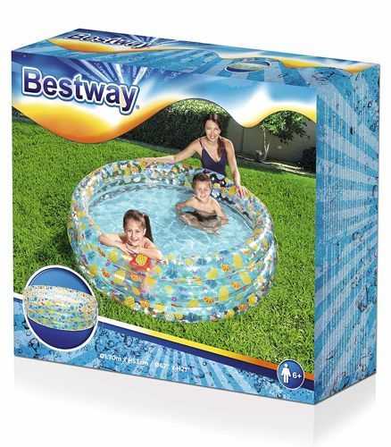 Pripučiamas vaikiškas baseinas Bestway, 170x53