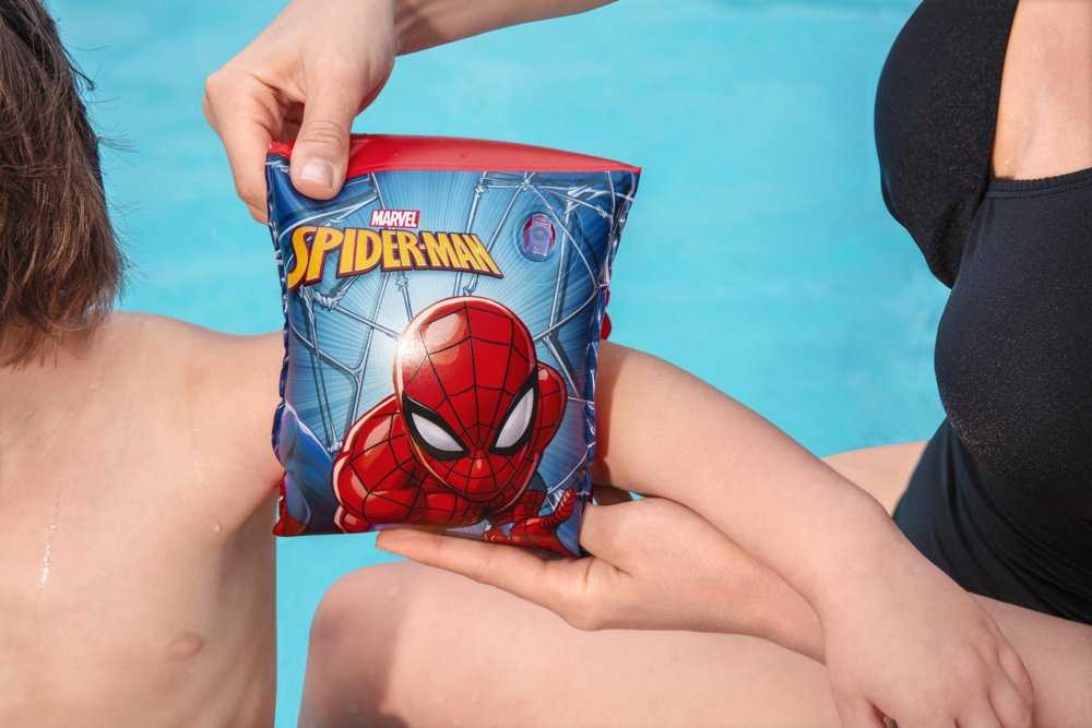 Pripučiamos rankovės plaukimui Spider Man Bestway, 23x15