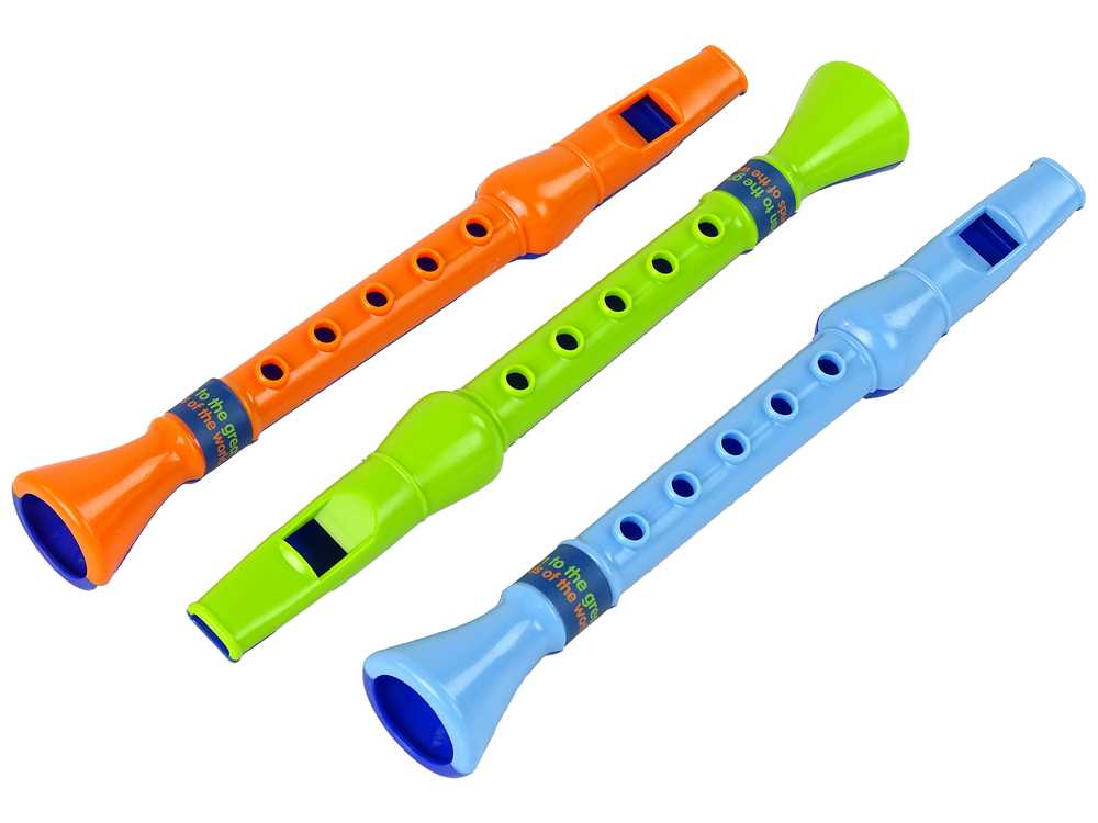 Trijų fleitų rinkinys vaikams