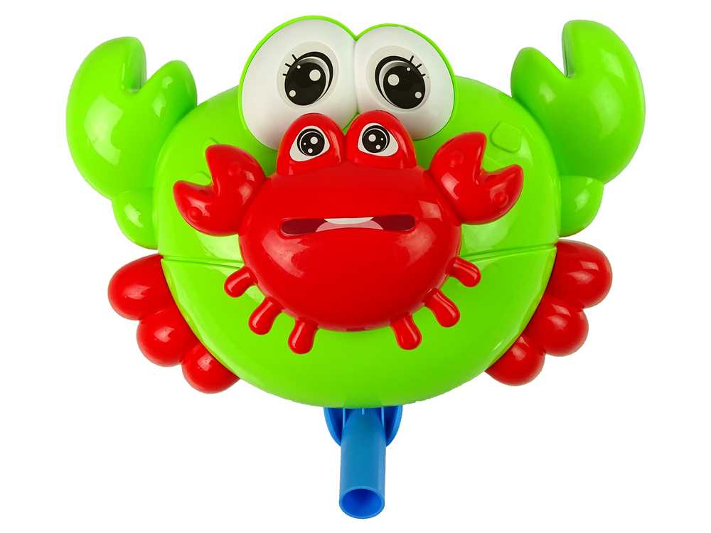 Stumiamas žaislas - Krabas, žalias