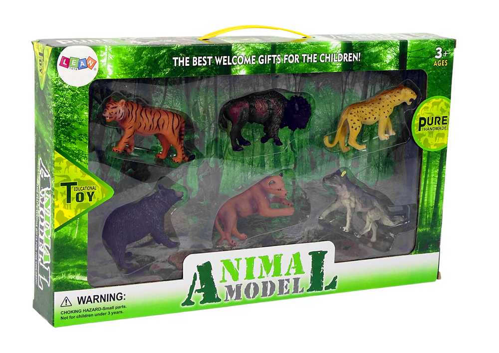 Džiunglių gyvūnų figūrėlių rinkinys