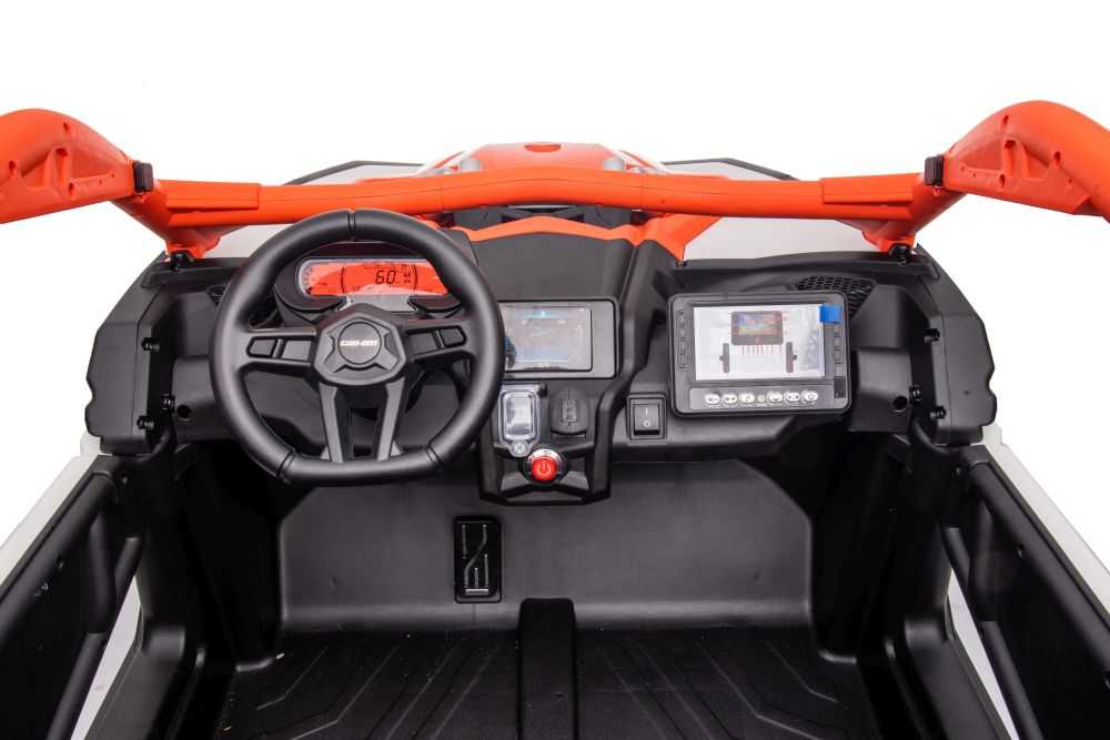 Dvivietis elektromobilis Buggy DK-CA001, oranžinis