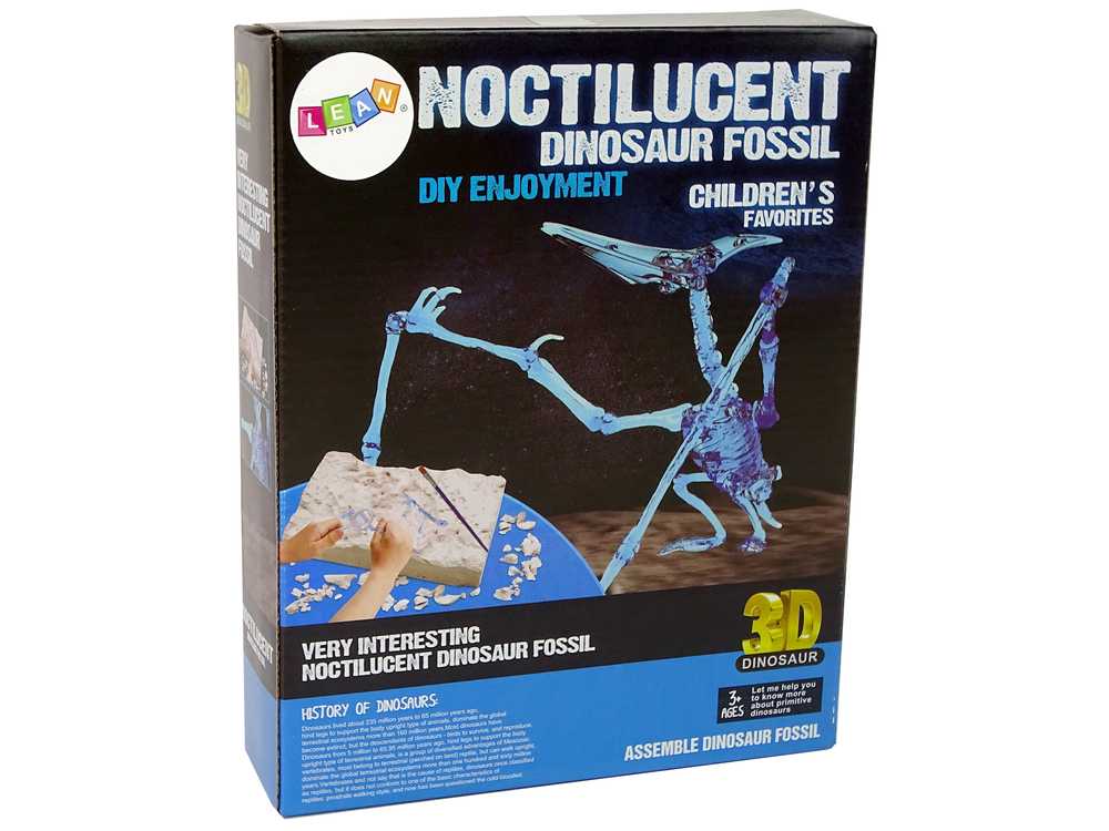 Archeologinių kasinėjimų rinkinys, dinozauro skeletas