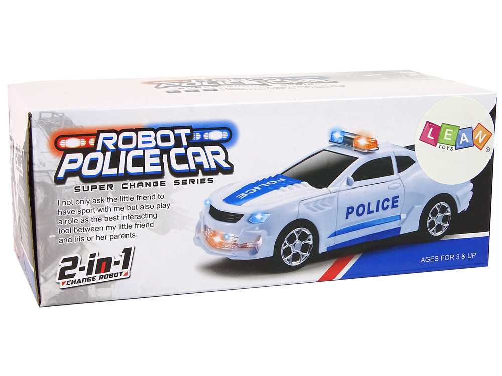 Policijos automobilis - transformeris