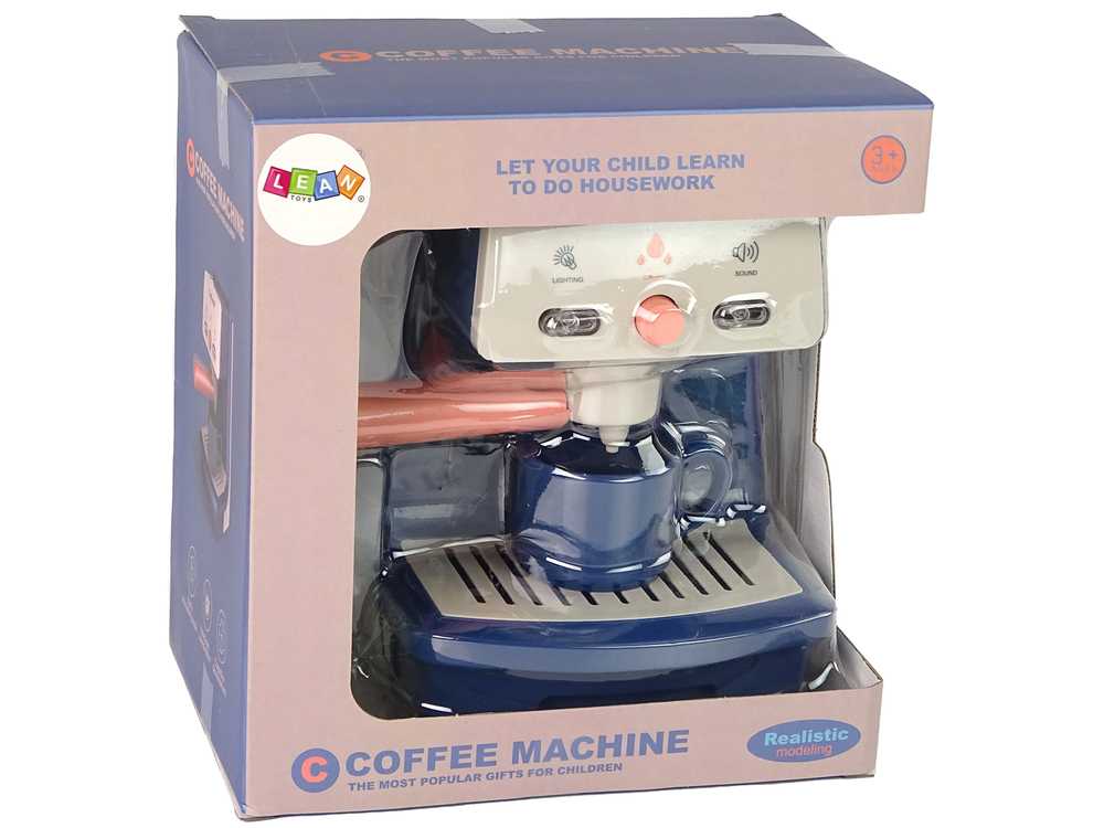Žaislinis kavos virimo aparatas su puodeliu