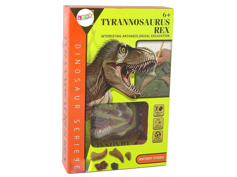 Edukacinis kasinėjimo rinkinys, dinozauras Tiranozauras