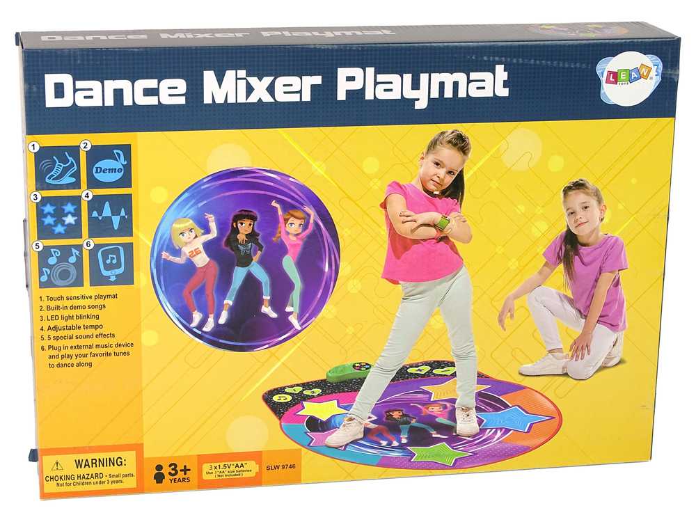DANCE MIXER PLAYMAT šokių kilimėlis 
