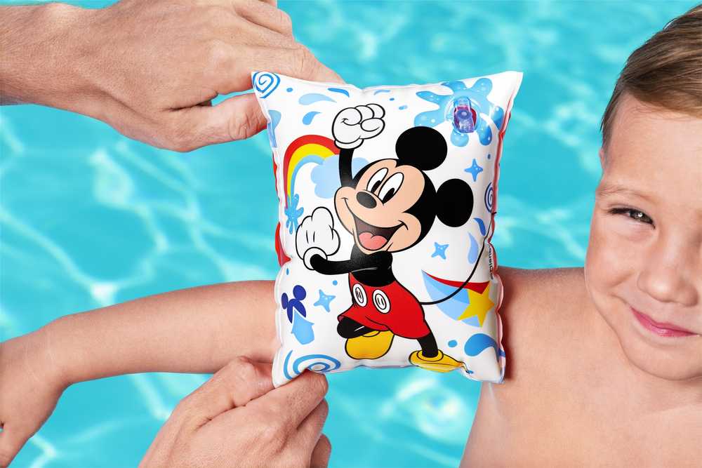 Pripučiamos rankovės plaukimui Bestway Mickey Mouse