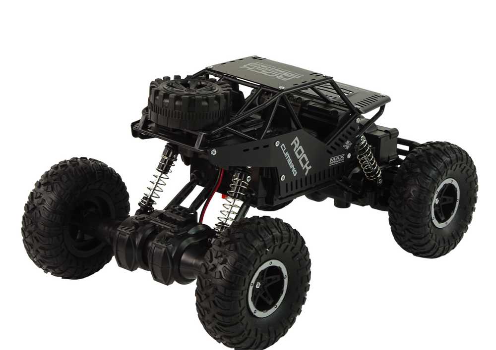 Nuotoliniu būdu valdomas automobilis Rover, 1:16, juodas