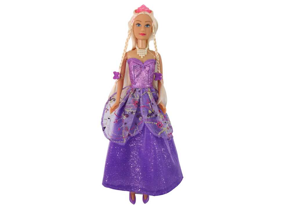 Lėlė princese su violetine sunele