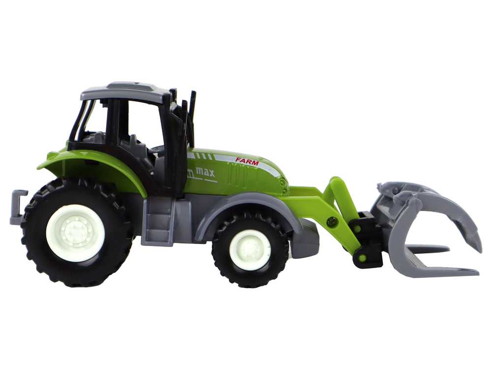 Žaislinis traktorius, žalias