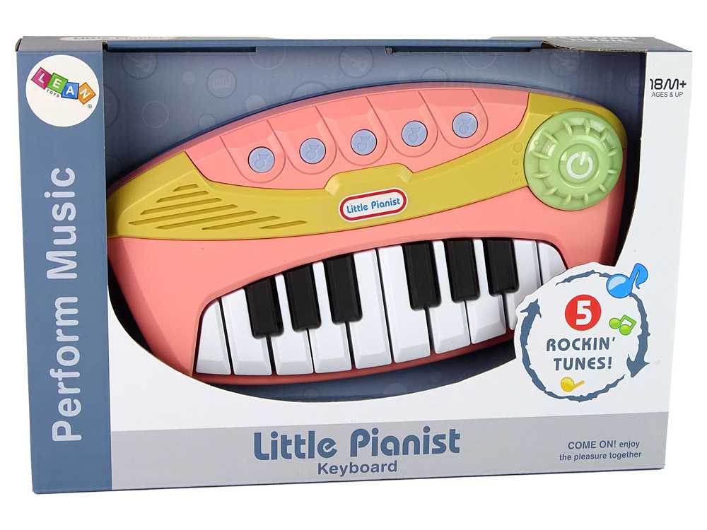 Little pianist interaktyvus pianinas, rožinis