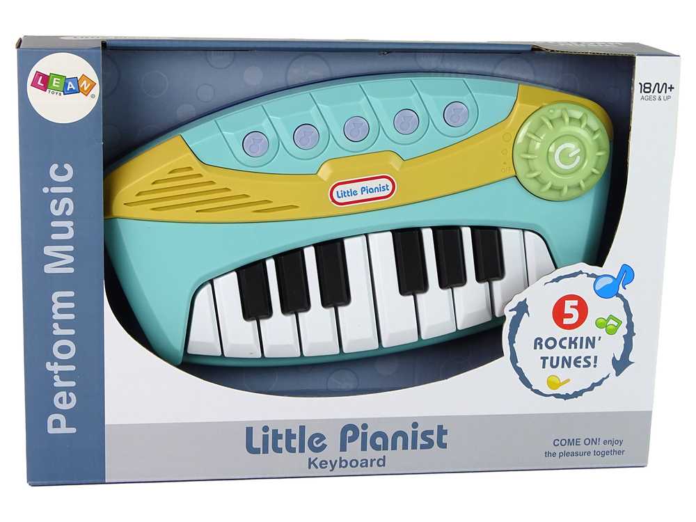 Little pianist interaktyvus pianinas, mėlynas