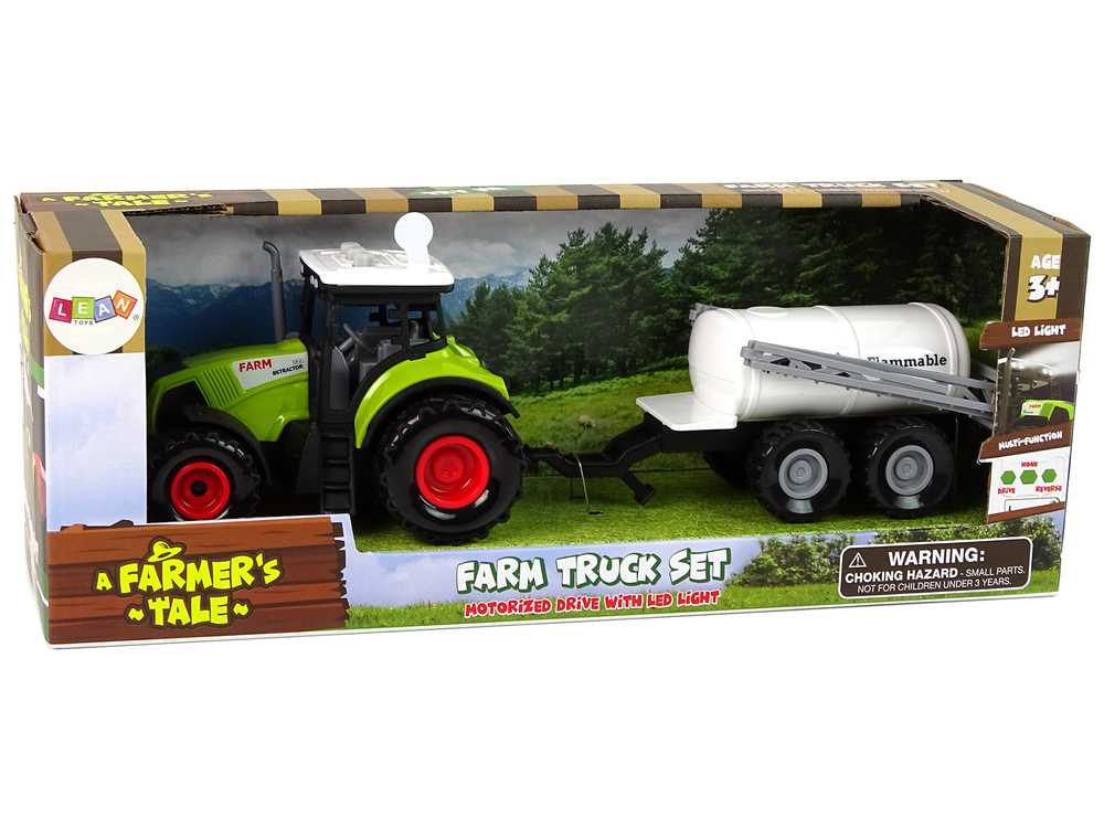 Farmers Tale vaikiškas traktorius su priekaba 