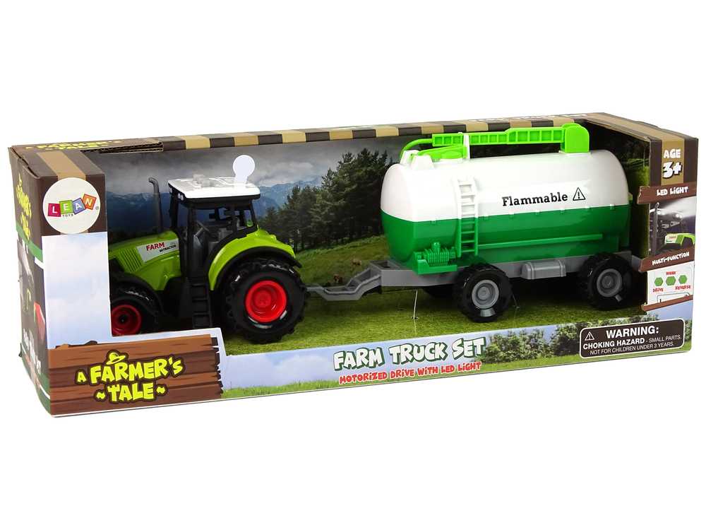 FarmersTale vaikiškas traktorius su priekaba 